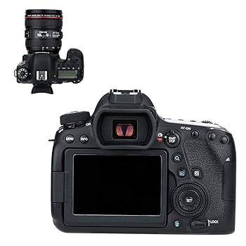 Amazon.com : JJC 2 Types Viewfinder Eyecup Eyepiece for